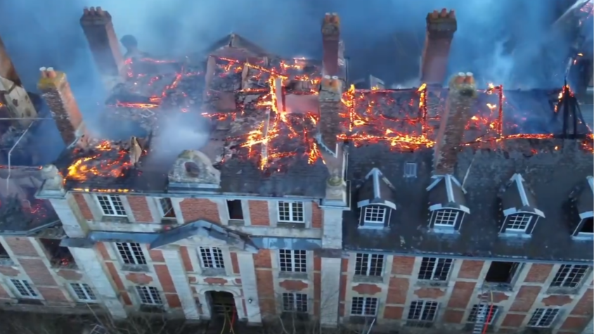 Serquigny le destin tragique d un château français emporté par les