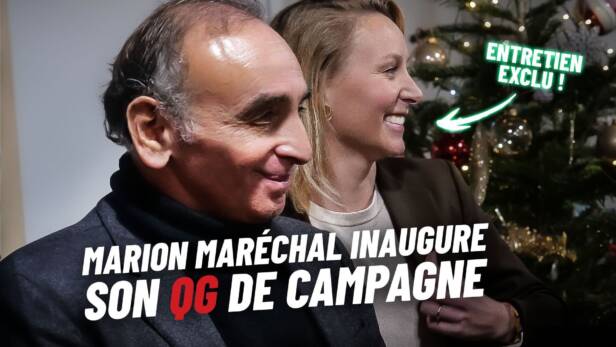 [EXCLU BV] Marion Maréchal inaugure son QG de campagne et se livre à BV