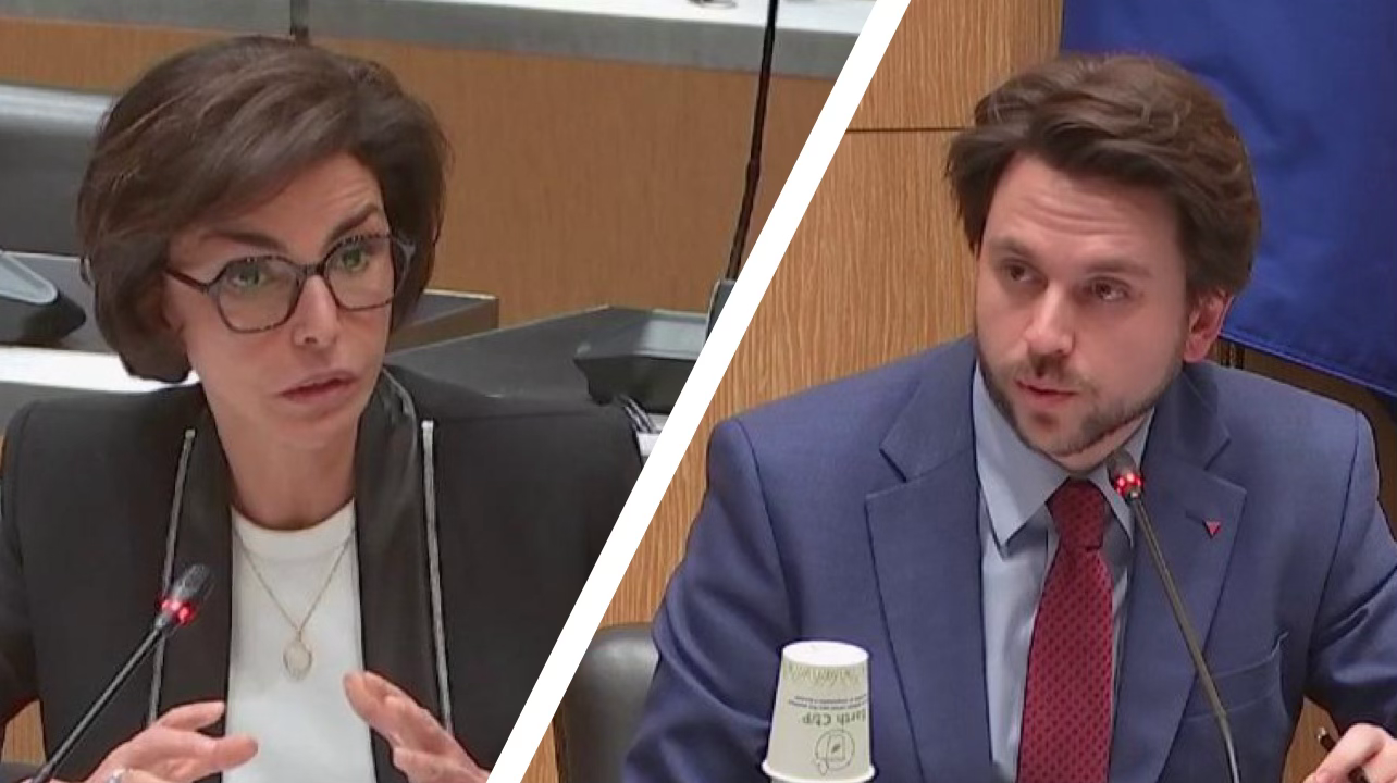 Rachida Dati renvoie dans ses buts le commissaire politique Aurélien