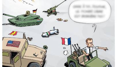 [Le croc d'Ixène] « Troupes au sol : Macron lâché par ses alliés »