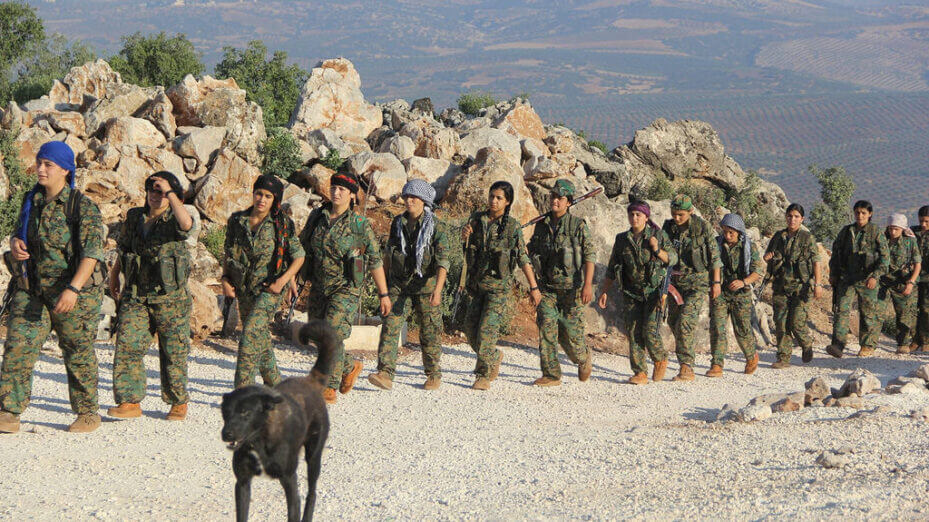 soldats kurdes