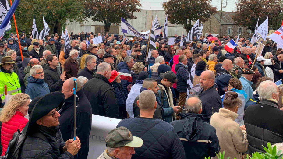 Manifestation du 5 novembre 2022 à Callac