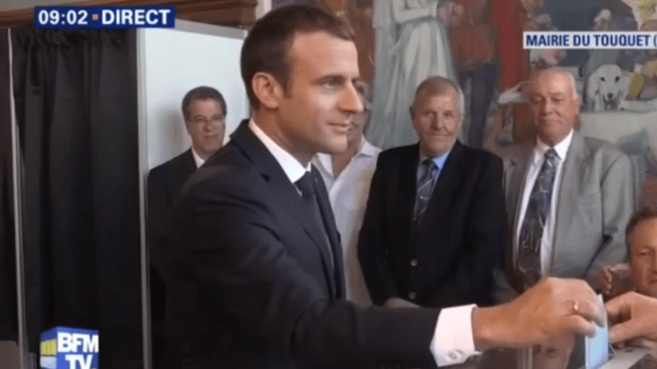 MACRON VOTE