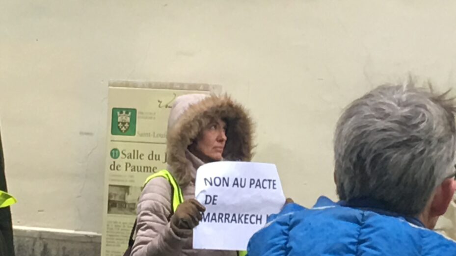 Gilet jaune pacte de Marrakech