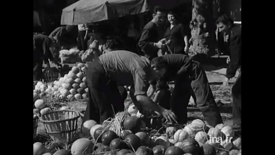 Marché d'autrefois