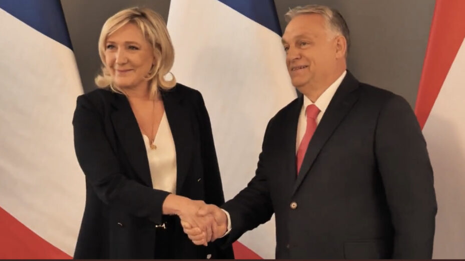 Marine Le Pen Viktor Orban