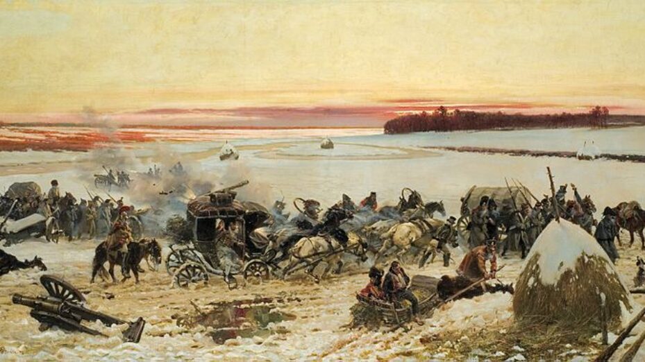 wojciech-kossak-bataille-de-la-berezina-napoleon-1812-russie