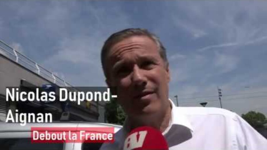 Nicolas Dupont-Aignan : “J’invite Anne Hidalgo à la Porte de La Chapelle, les habitants n’en peuvent plus”