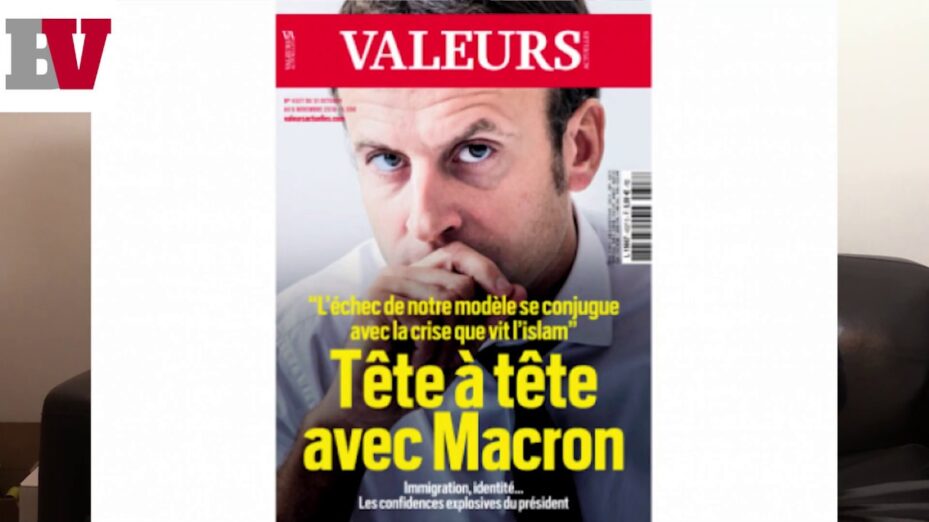 Macron parle immigration à Valeurs Actuelles !