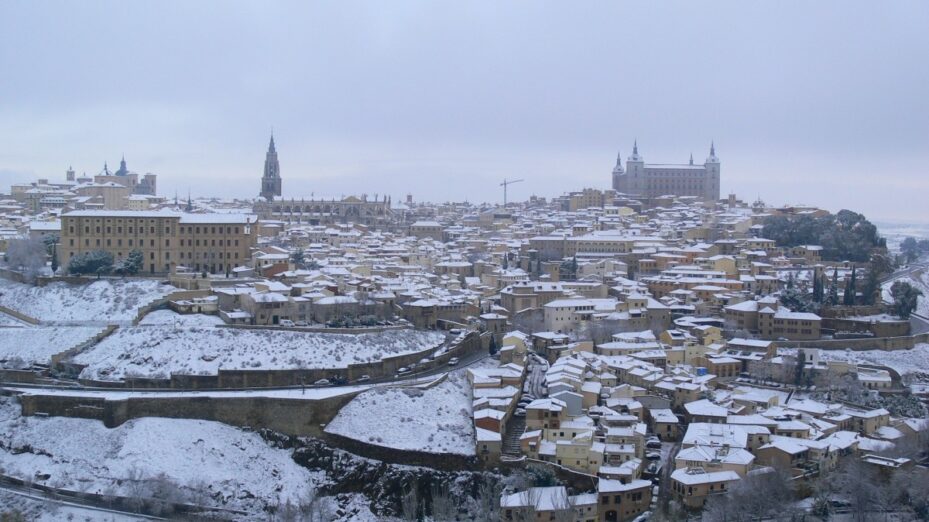 madrid neige