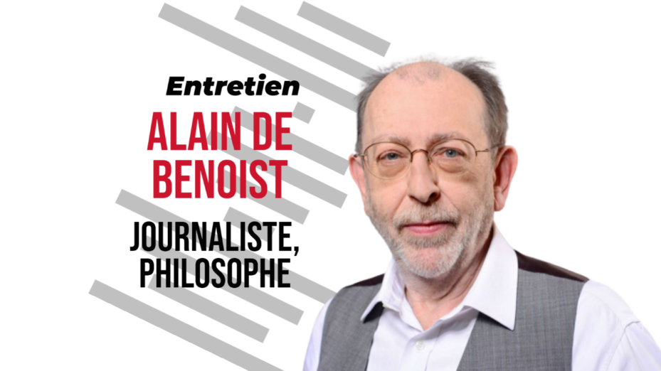 Alain de Benoît entretien écrit