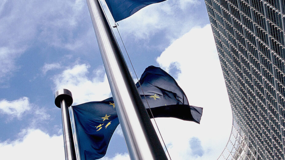 European_flag_outside_the_Commission