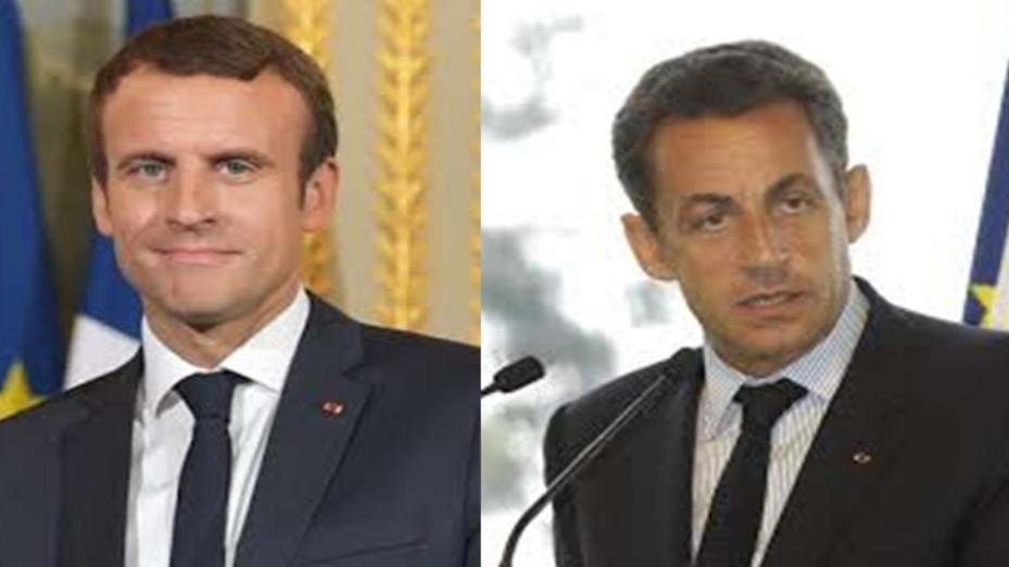Macron Sarkozy