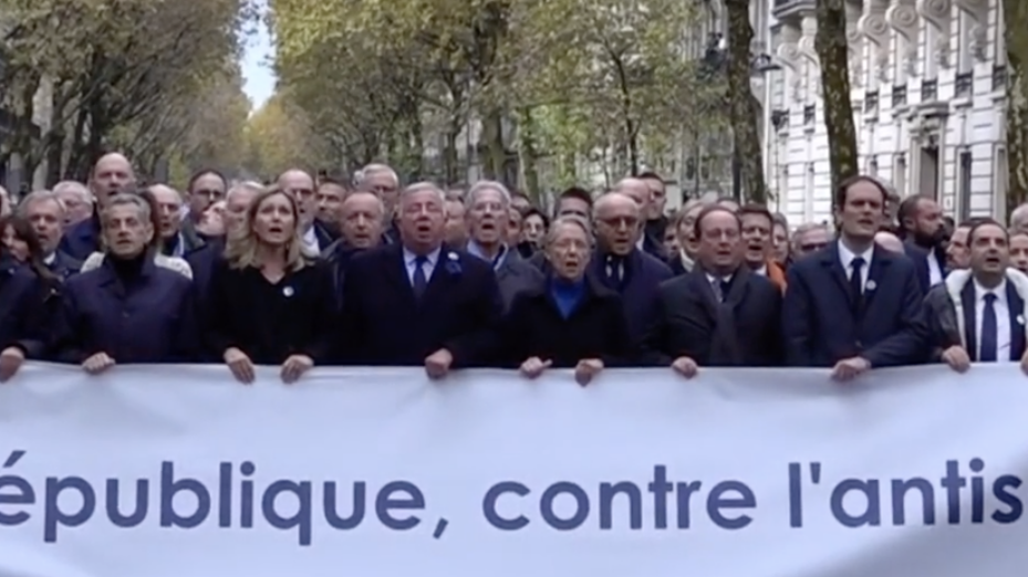 Manif contre antisémitisme