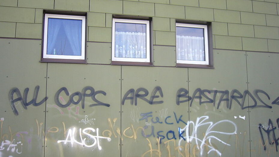 black blocs - ACAB-Graffiti