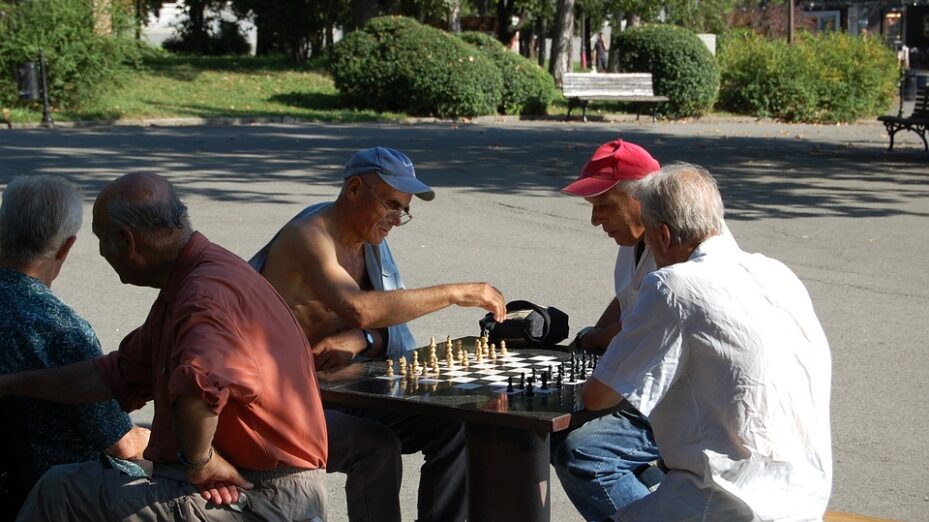 personnes âgées échecs