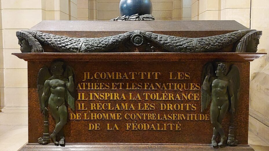 tombeau Voltaire Panthéon © Samuel