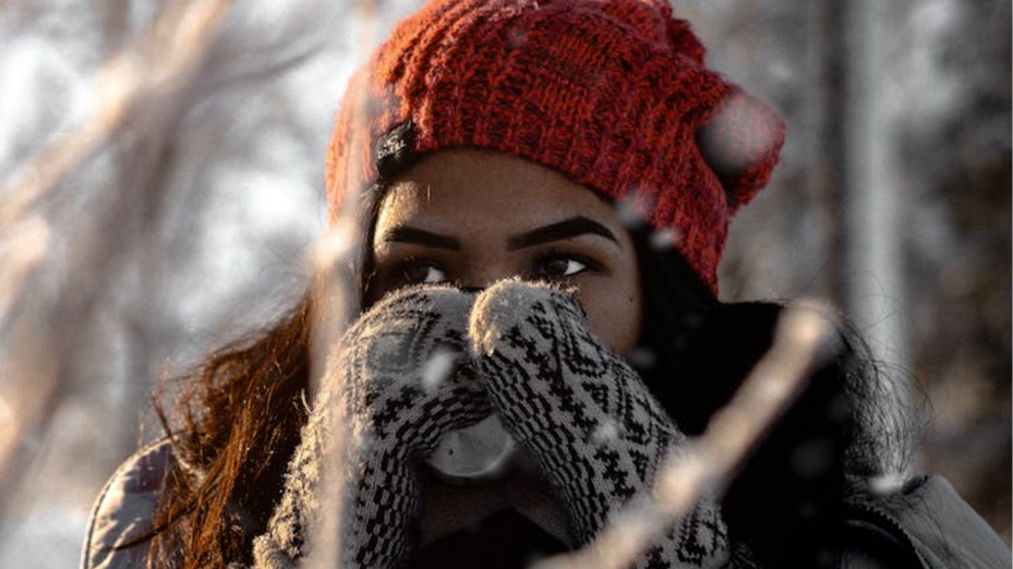 femme bonnet hiver