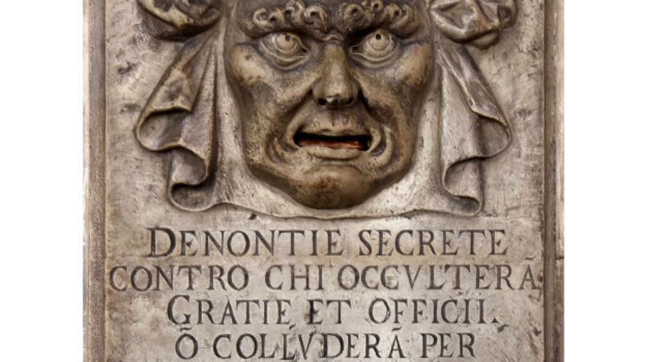 Bouche de dénonciation au palais des Doges de Venise