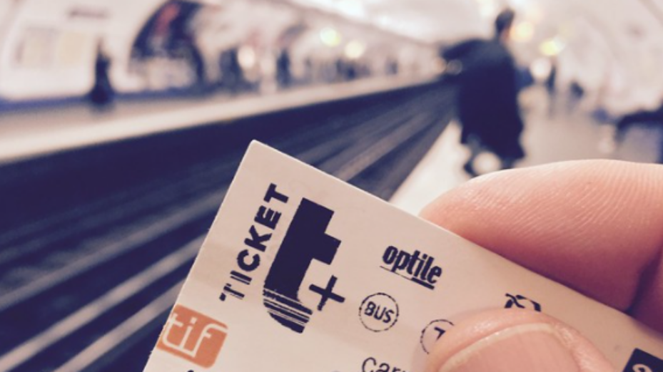 ticket de métro