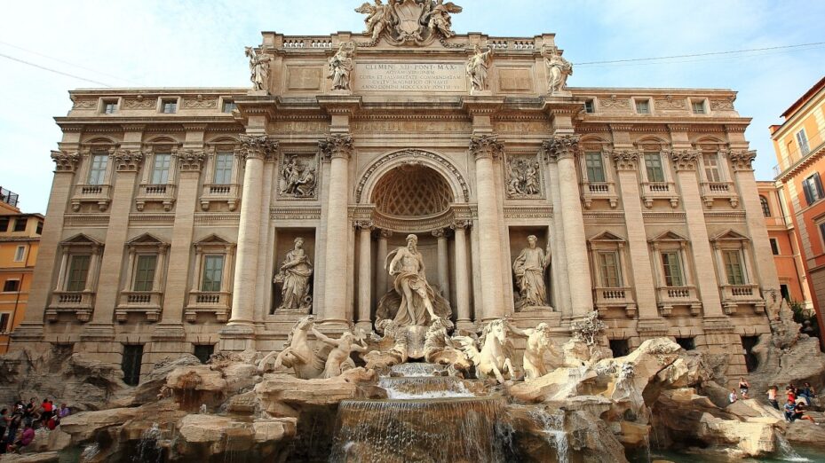 Fontaine Trevi Italie Rome