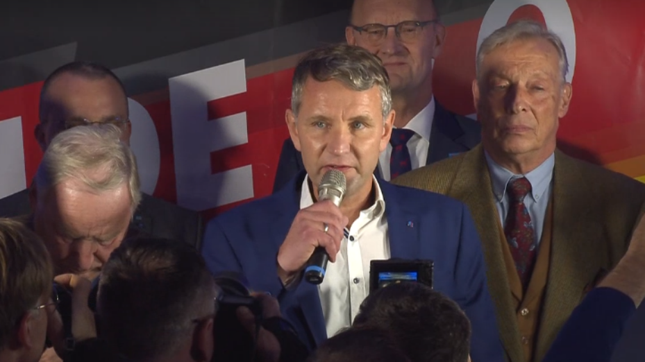 Björn Höcke, chef de file de l'AfD en Thuringe