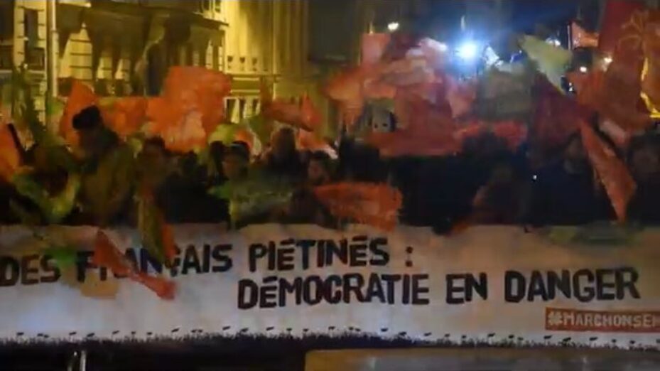 Manif PMA Sénat