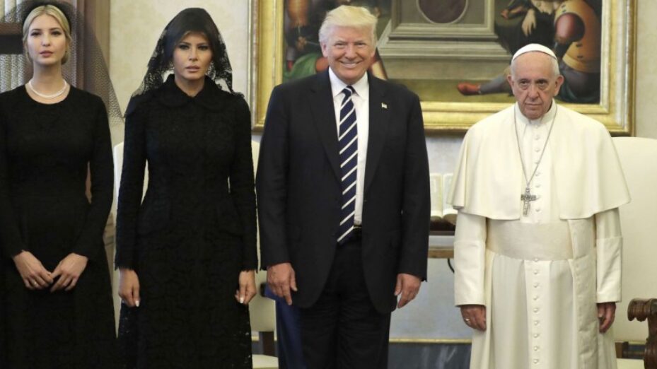 Trump Pope Francis