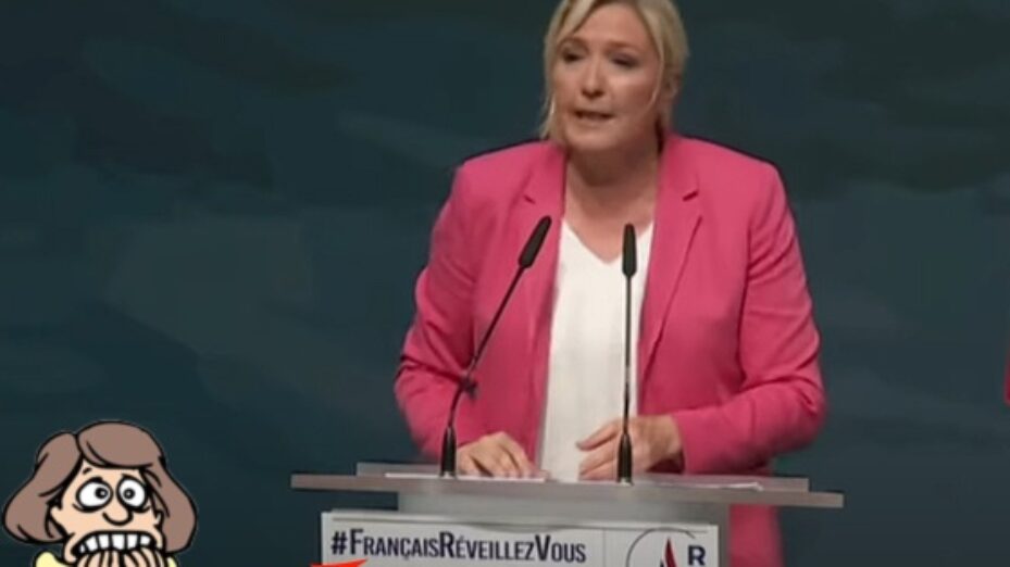 Le Pen peur