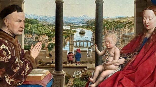 [EXPO] Un moment hors du temps face à la « Vierge du chancelier Rolin », de Van Eyck