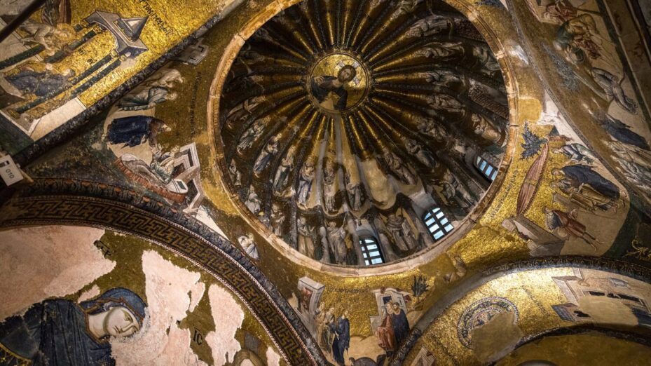 Les voûtes de l’église Saint-Sauveur-in-Chora. © Wikipedia Antonio cali 66
https://creativecommons.org/licenses/by-sa/4.0/