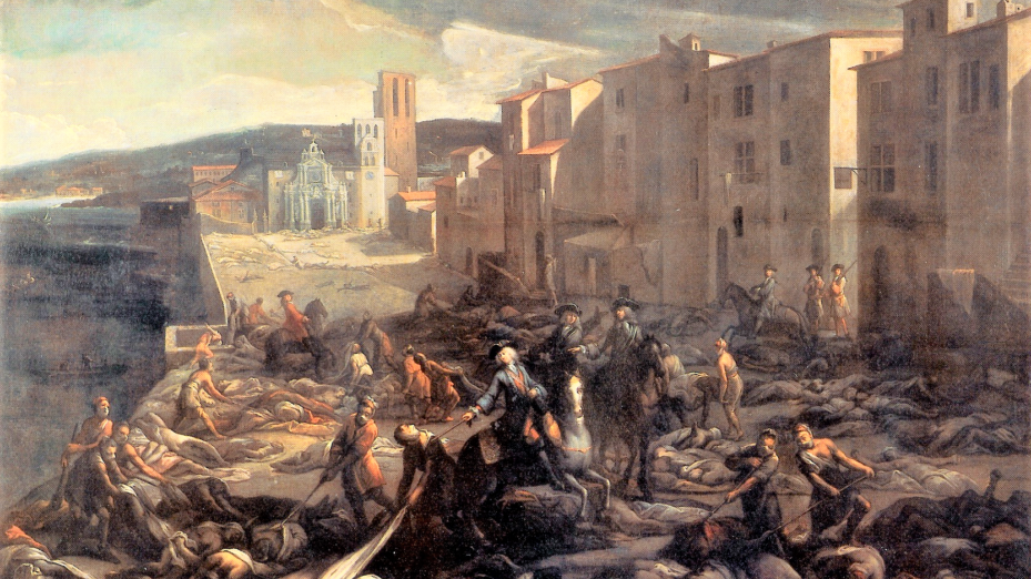 Michel Serres, Scène de la peste de 1720 à la Tourette (Marseille) © Wikipedia