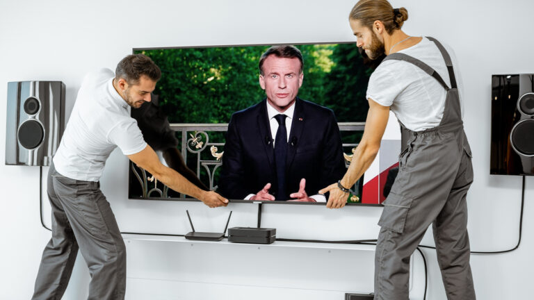 Macron interventions télé conf de presse