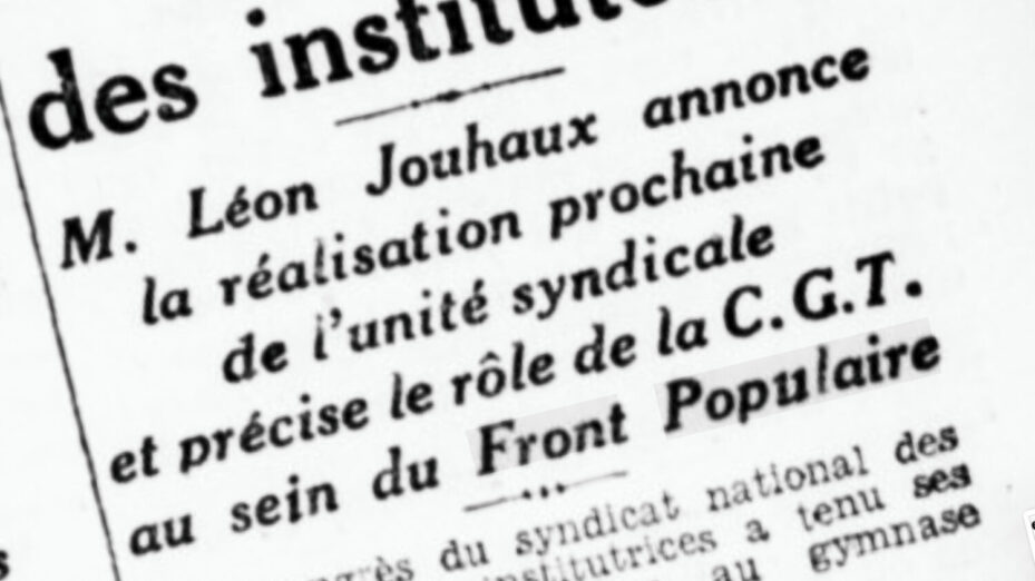 Le Quotidien, 6 août 1935.
