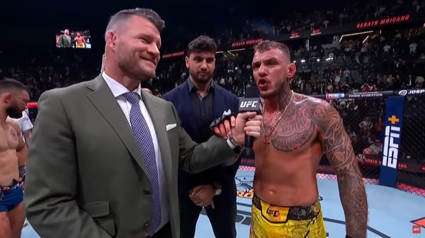 discours virulent de Renato Moicano après sa victoire contre Benoît Saint Denis en MMA