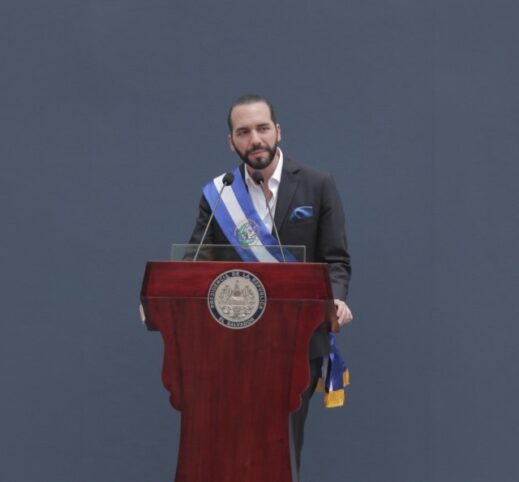 président du Salvador Nayib Burkele