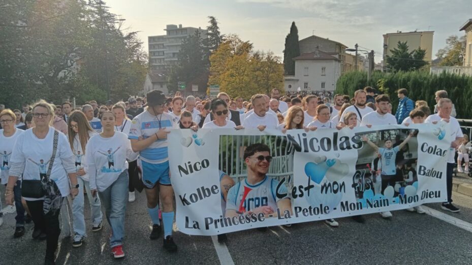 marche blanche pour Nicolas à Romans