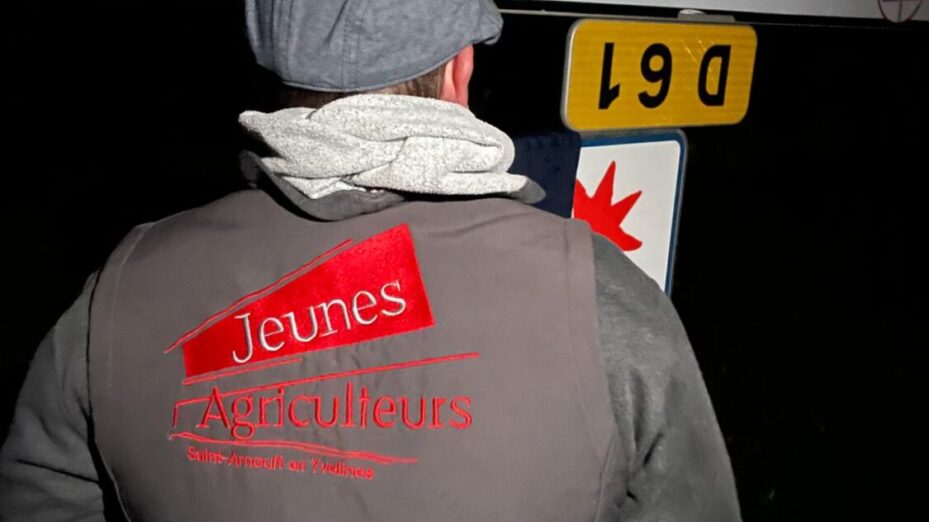 Mobilisation des Jeunes Agriculteurs. ©JeunesAgriculteurs