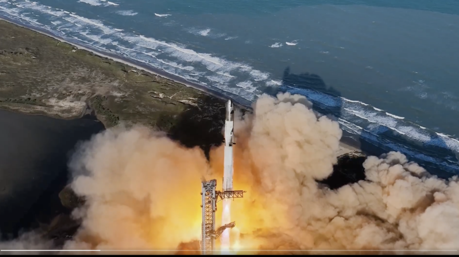 Un lancement SpaceX, tour de force d'Elon Musk. © SpaceX