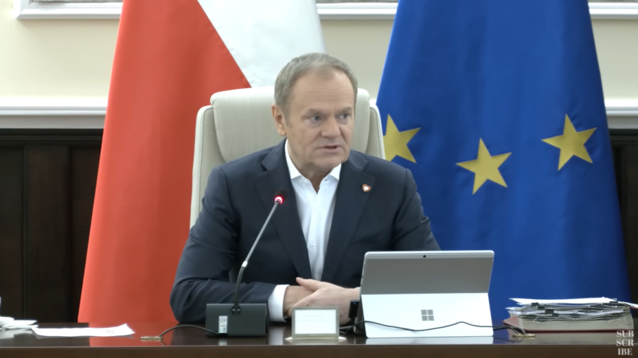 Capture d'écran YT Donald Tusk - kanał oficjalny