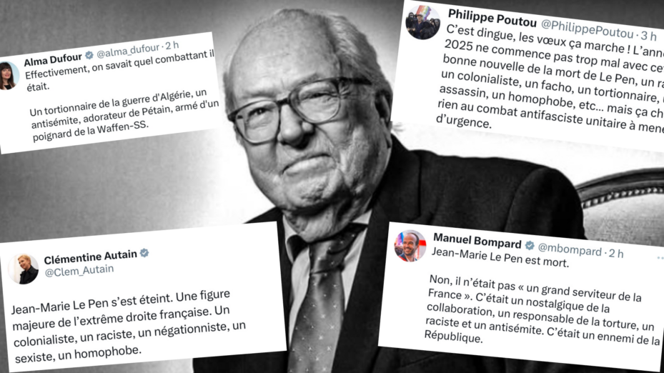 Jean Marie Le Pen réactions