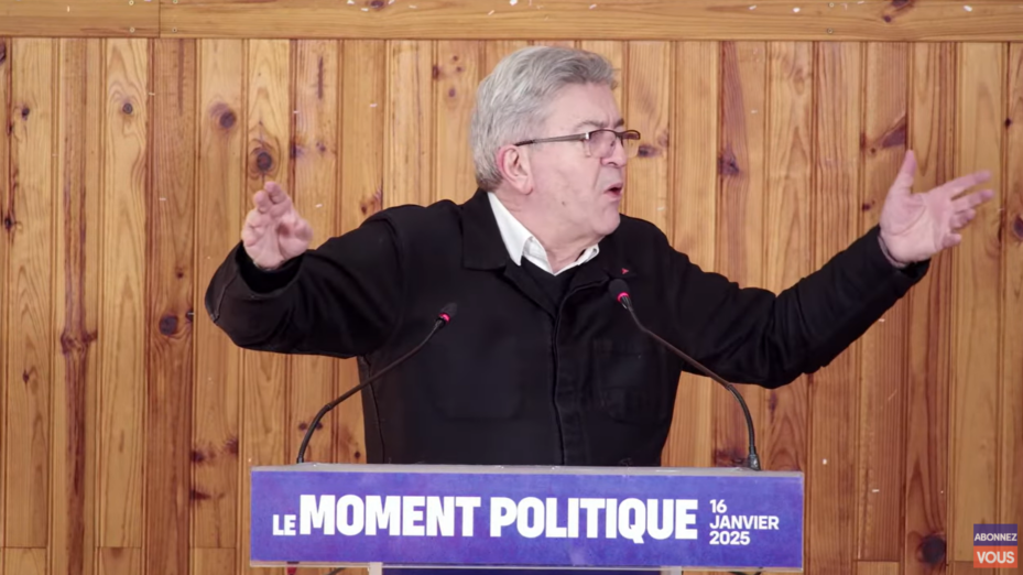 Capture d'écran YT JL Mélenchon