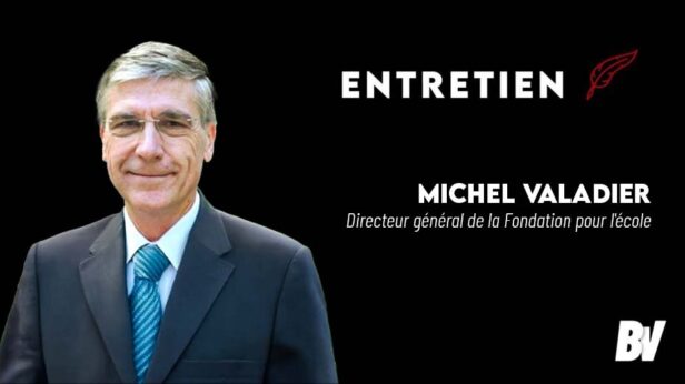 Michel Valadier la Fondation pour l'école