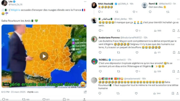 [SATIRE A VUE] Le racisme anticyclonique de BFM dénoncé par des Algériens