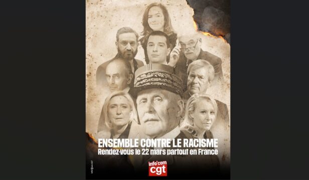 Pétain et Hanouna sur une affiche de la CGT : degré zéro de la culture politique