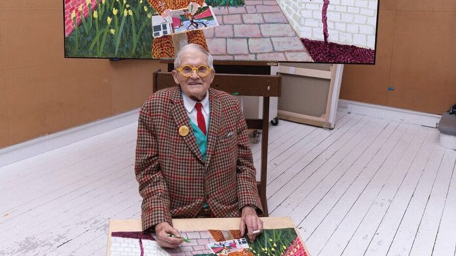 david hockney Capture d'écran X
