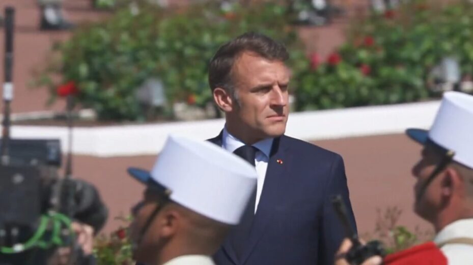 macron camerone Capture d'écran YT présidence de la République