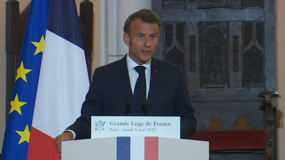 Capture d'écran Présidence de la République