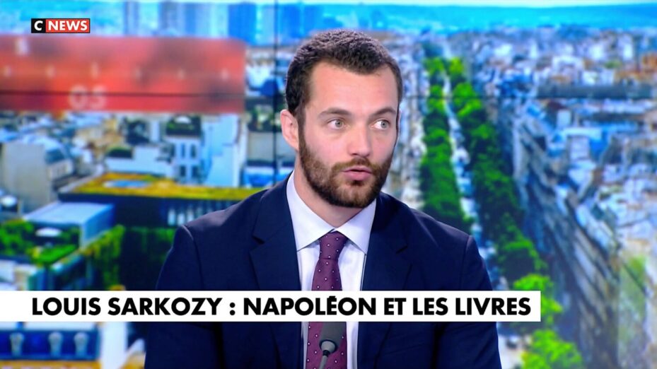 LOUIS_SARKOZY Capture écran CNews