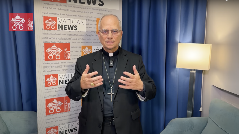Mgr Prevost Léon XIV Capture d'écran Vatican News
